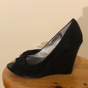Banana republic open toe wedge